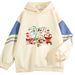 2025 New SKZ Stray Kids Q Version Cartoon Fashion Loose Plus Size Color-Block Hooded Sweatshirt Jacket_viptrois.com