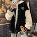 Autumn Retro Jacket Jacket Men's Loose Versatile Baseball Uniform Casual Cardigan Jacket Men_viptrois.com