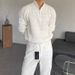 Men’s Half-Zip Knit Sweater – Lightweight & Breathable, Slim-Fit Pullover, Moisture-Wicking Fabric (White/Black/Brown, Sizes M-XXXL)_viptrois.com