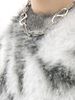 High Street Trendy Brand Tie-Dye Mink Winter Men's Loose Casual Long Sleeve Round Neck Soft Fluffy Knitted Sweater_viptrois.com