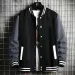 Jacket Mens Fleece: Oversized Streetwear Coat, S-5XL Solid Color Baseball Sports Jackets, Men's 5XL Coats - Warm & Soft_viptrois.com