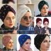 Muslim hat Polyester fashion simple turban hat hat_viptrois.com