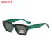 Fashion Square Frame Women's Polarized Sunglasses Rice Nail Design Fashionable And Simple High End Sense T1294_viptrois.com
