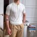 Men's Clothing Spring Literary Ins Fashion Trend Men's Shirt Home Five Point Sleeves New Style Simple Youth Popular_viptrois.com