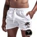 Men's Clothing Men's Quick Drying Loose Fit Sports Shorts Summer Casual Beach Pants Thin Ice Silk Five Point Double Layer_viptrois.com