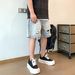 Men's Distressed Denim Shorts - 5-Inch Inseam Relaxed Fit Casual Cutoff Jeans Shorts For Men, Streetwear Summer Style_viptrois.com