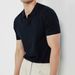 Men's Clothing Summer Short Sleeved Knitted Polo Shirt For Men Retro Versatile Slim Style Half Sleeved Top Handsome Lapel T Shirt_viptrois.com
