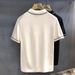 Men's Clothing Summer New Short Sleeved Sweater Light Luxury Business POLO Shirt_viptrois.com