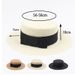 Star style Japanese straw hat for women summer retro flat top small fresh hat sun protection beach hat_viptrois.com