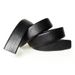 Men's Belts Buckleless Belt 3.6CM Men's Automatic Buckle Belt Two Layer Cowhide Transfer Film Leather Litchi Pattern Hemming Belt Strip_viptrois.com