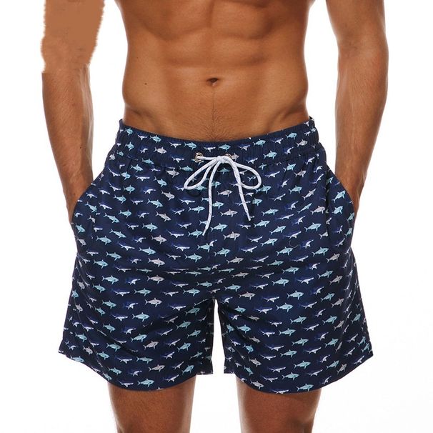 Summer New Style Men's Beach Pants - Loose And Casual Four-pieced Beach Pants_viptrois.com