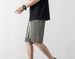 Men's High Street Retro Houndstooth Shorts Casual Summer Thin Style Trendy Loose Fit Five Point Outer Wear_viptrois.com