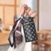 Key Bag High End Coin Purse Pendant Earphone Bag Lipstick Mini Keychain Bag Retro Bucket Lipstick Bag Simple Pendant_viptrois.com