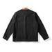2025 New Denim Jacket Men's Heterochromatic Splicing Lapel Denim Jacket Men's Fattened Plus Size Badge Denim Shirt_viptrois.com