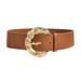 Geometry Wide Edition Fashionable And Versatile PU Leather Belt_viptrois.com