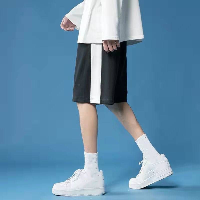 Men's Clothing Casual Pants Men's Trendy Shorts Fat Plus Size Loose Straight Fat Guy Shorts_viptrois.com