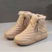 2025 New-1 Style Cotton Shoes For Women's Winter With Added Fleece And Thickened Snow Boots_viptrois.com