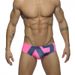 Men's Swimwear Fashionable Men's Trunks For Swimming, Sexy Swimming Suits From Europe And America, Ultra-fine Nylon Printed Short Pants_viptrois.com