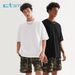 "Relaxed Fit Solid Color Cotton T-Shirt – Premium Quality, Unisex Casual & Outdoor Wear, Summer Essential"_viptrois.com