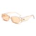 Blue Plus Square Frame Trendy Cool Portable High End Sunglasses For Men And Women Sun Protection, Anti Glare And Anti Ultraviolet_viptrois.com
