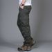Man's clothing Overalls men's wear resistant sports pants Men's pants straight leg loose large size cotton fashion multi-pocket casual pants_viptrois.com