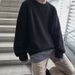 Pure Christmas For Men Win Fleece Lined Thickened Warm Knitted Ins Hong Kong Style Loose Trendy Brand Couple Matching_viptrois.com