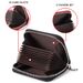 New First Layer Cowhide Zipper Business Card Credit Card Cover Organ RFID Anti-theft Brush Coin Purse_viptrois.com