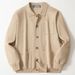 High Quality Autumn 2025 Fashion Cardigan Outerwear Men's Lapel Pure Color Single-Breasted Long Sleeve Casual Slim Sweater_viptrois.com