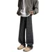 Men's Clothing Casual pants men's autumn trendy American loose straight pants 2024 autumn new all match drape sports pants_viptrois.com