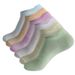 Sports socks Breathable mesh running socks Women's summer color thin boat socks low top shallow cut women's socks_viptrois.com
