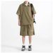 Ice Silk Men's Trendy Brand Summer Thin Quick-drying Short-sleeved Pants Casual Sportswear Set_viptrois.com