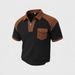 Fashionable Young Men's Clothing - 2026 Summer New Style Youth Short-sleeved Pullover With Multi-color Design Top_viptrois.com