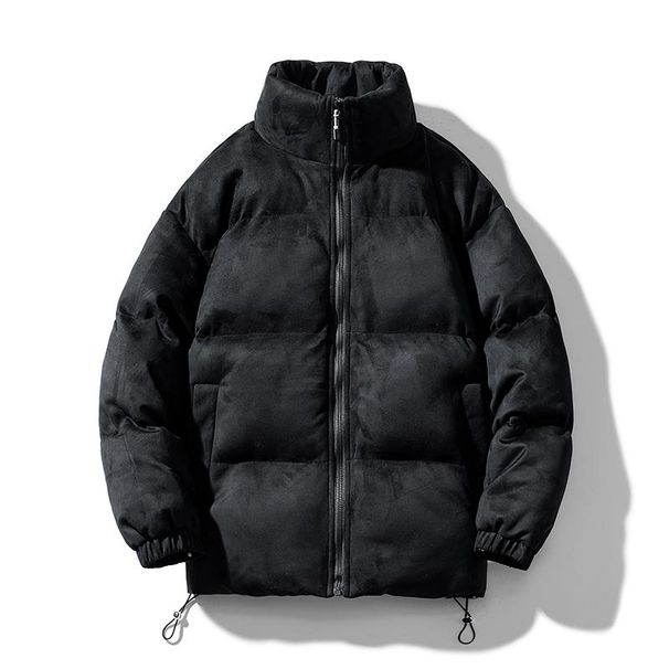 "Men's Winter Corduroy Padded Jacket Streetwear Style Slim Fit Bomber Coat With Stand Collar (Lightweight & Warm, Multiple Colors)"_viptrois.com