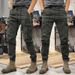 Men's Tactical Cargo Pants – Military-Inspired, Straight-Leg, Multi-Pocket (Black/Grey/Green/Khaki, M-5xl)_viptrois.com