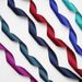 Shoe Accessories double layer polyester colored flat shoelaces suitable for casual sneakers, sports shoes, white shoes _viptrois.com
