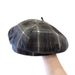 New Korean Dopamine Colorful Plaid Beret Women, Sweet British Style Artist Hat, Checkered Octagonal Hat For Autumn_viptrois.com