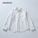 Men's Clothing New Spring Business Casual Shirt Men's High End And Cool Loose Solid Color Long Sleeved Shirt_viptrois.com