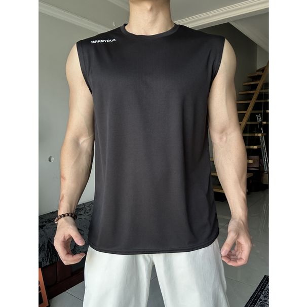 Men's Performance Mesh Tank Top - Breathable Gym Vest With Quick-Dry Technology_viptrois.com