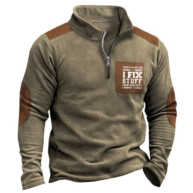 Pulse 2025 European And American Cross-Border Trade Autumn Winter New Men's Open Chest Stand Collar 3D Printed High Neck_viptrois.com
