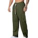 Men's Clothing Men's Heavyweight Corduroy Pants Loose Fit Retro Casual Workwear Wide Leg Trousers For Autumn Versatile Bottoms_viptrois.com
