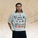 Double-sided Air-layer Short-sleeve Breathable Cool Men's Summer New Printed Letter Half-sleeve T-shirt_viptrois.com