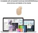 Mini Wireless Headphone Invisible Bluetooth Earphone Single In Ear Earbuds With Mic 18D Sound Quality Headset For IOS Android_viptrois.com