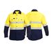 Men's Clothing Construction Workshop Auto Repair Sanitation Machine Tool Pure Cotton Reflective Strip Shirt Top Work Clothes_viptrois.com