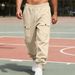 Men's Fleece Cargo Pants – Winter Workwear Trousers With Multi-Pockets & Stretch Fit (S-XXXL)_viptrois.com