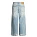 Washed Gradient Denim Straight-Leg Men's Dad Punk Street Style Distressed Casual Loose Pants_viptrois.com