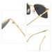 2025 Retro Square Sunglasses - Small Metal Frame UV400 Unisex (Korean Style, Lightweight & Fashionable)_viptrois.com
