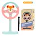 Cross Border Early Childhood Education Vertical Steering Wheel Toy Simulation Car Back Seat Douyin Hot Selling Co Pilot Music Story Machine_viptrois.com