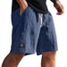 Men's Clothing Daily Jacquard Texture Fashion Logo Casual Comfort Shorts_viptrois.com