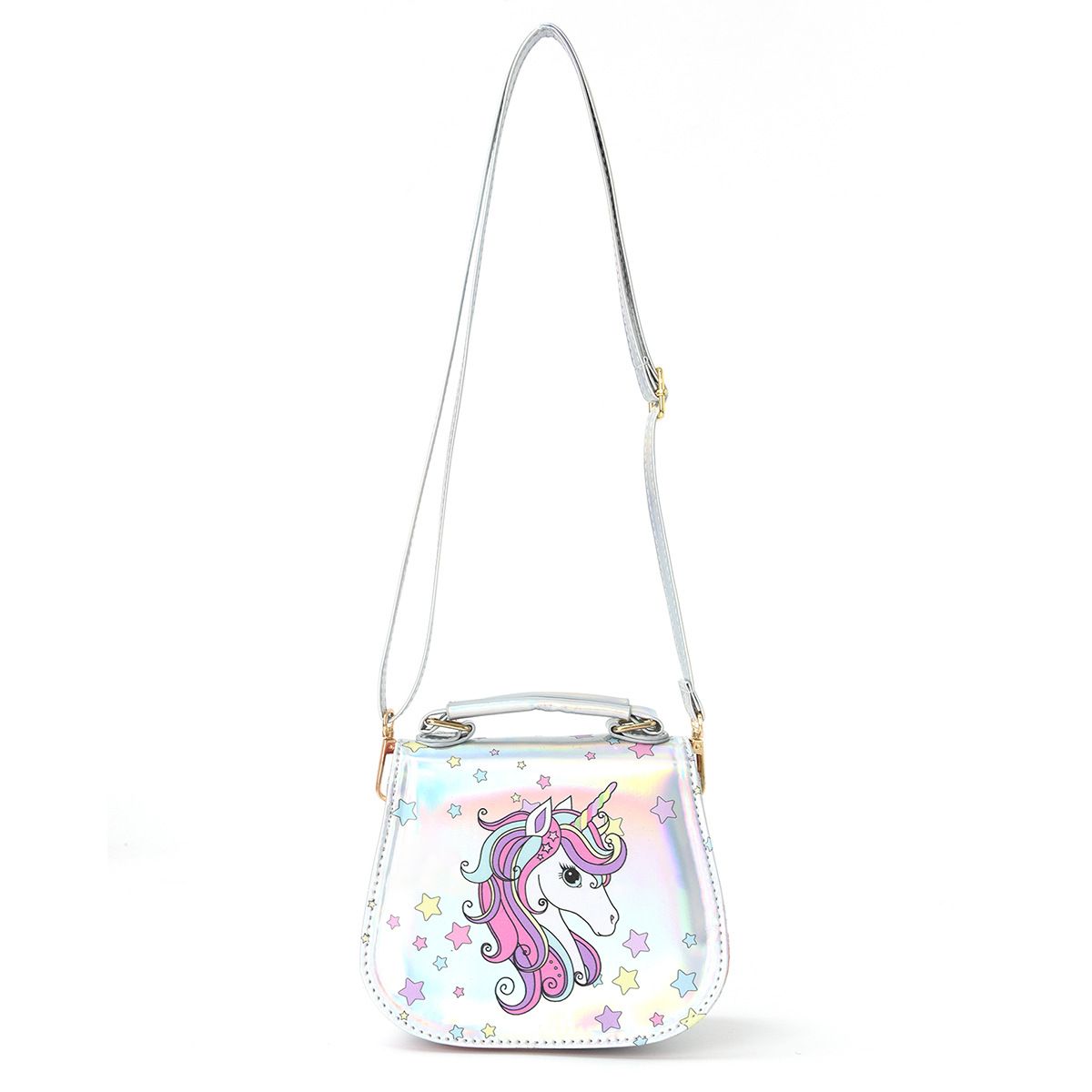 Girls Bags Korean Children's Bags Wholesale Unicorn Crossbody Cartoon Girl Baby Handbag Crossbody Coin Purse_viptrois.com