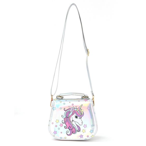 Girls Bags Korean Children's Bags Wholesale Unicorn Crossbody Cartoon Girl Baby Handbag Crossbody Coin Purse_viptrois.com